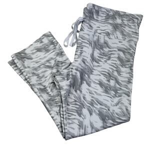 Gap Fit Animal Print Athletic Performance Cropped Pants Capris Women's Size L